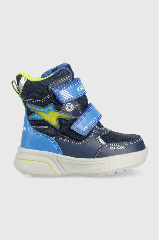 σκούρο μπλε Παιδικές χειμερινές μπότες Geox Sveggen Για αγόρια