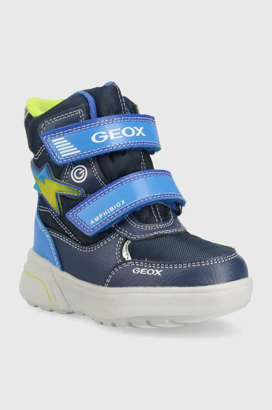 Geox buty zimowe dziecięce Sveggen granatowy