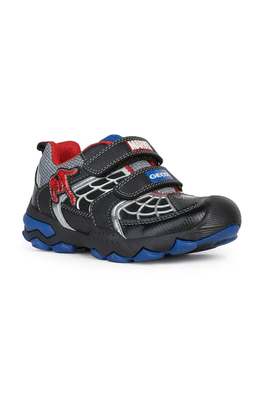 Geox παιδικά αθλητικά παπούτσια μαύρο