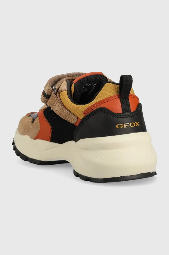 Παιδικά αθλητικά παπούτσια Geox Heevok  Πάνω μέρος: Υφαντικό υλικό, Δέρμα σαμουά, Τεχνητό δέρμα Εσωτερικό: Υφαντικό υλικό Σόλα: Συνθετικό ύφασμα