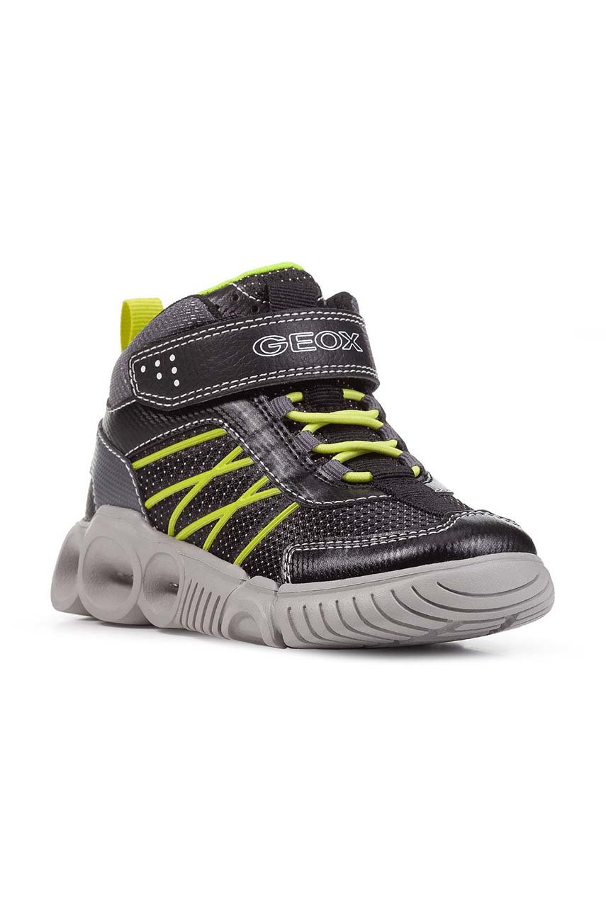 Dětské polobotky Geox Wroom černá