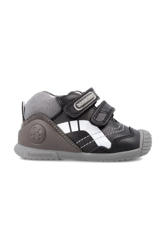 czarny Biomecanics sneakersy skórzane dziecięce Chłopięcy