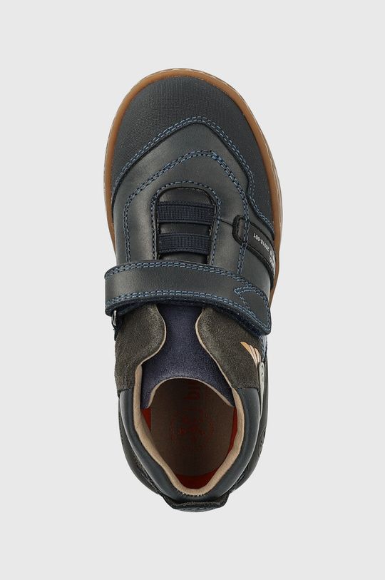 námořnická modř Dětské kožené sneakers boty Biomecanics