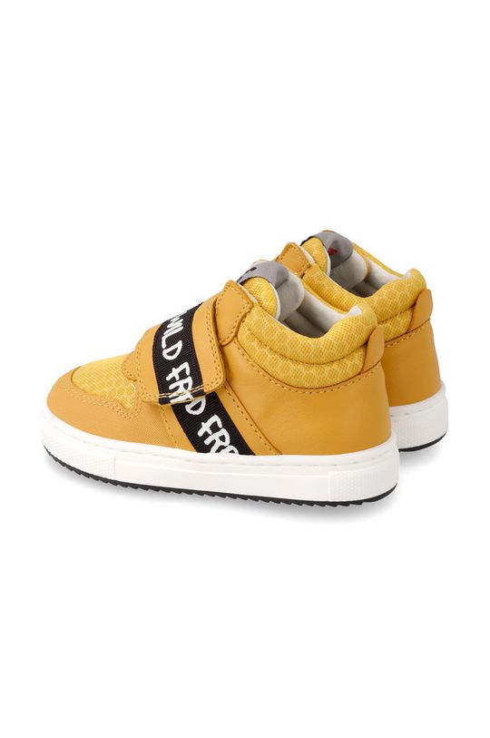 żółty Garvalin sneakersy skórzane dziecięce