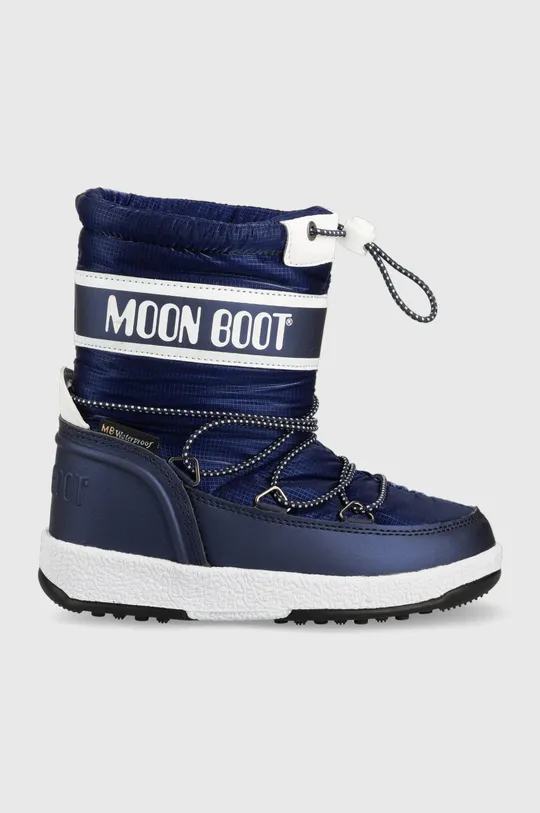 σκούρο μπλε Παιδικές μπότες χιονιού Moon Boot Για αγόρια