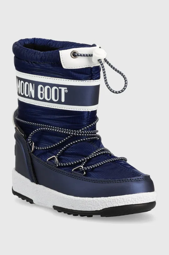 Παιδικές μπότες χιονιού Moon Boot σκούρο μπλε