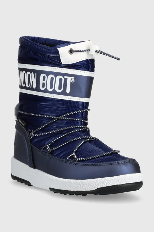 Otroške snežke Moon Boot MOON BOOT JR BOY SPORT mornarsko modra