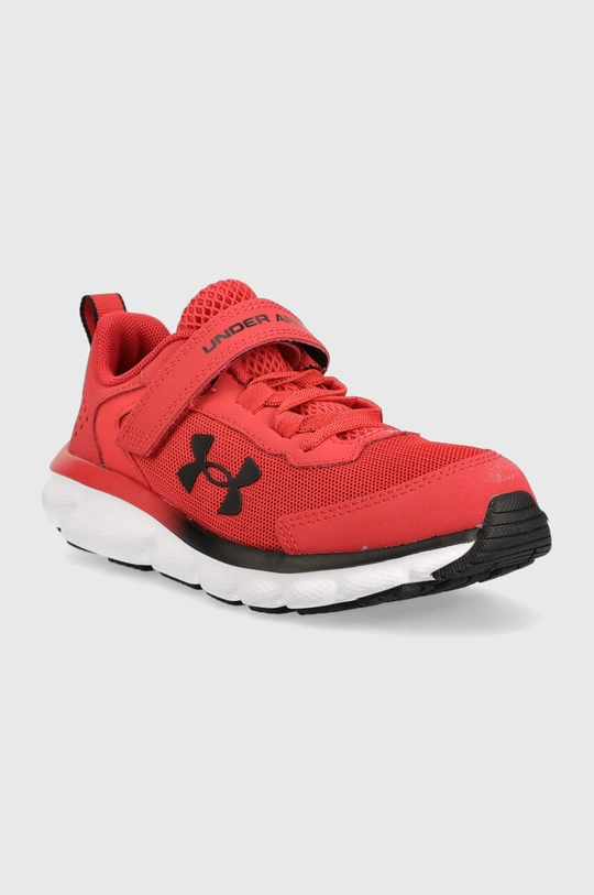 παιδικά αθλητικά παπούτσια Under Armour κόκκινο