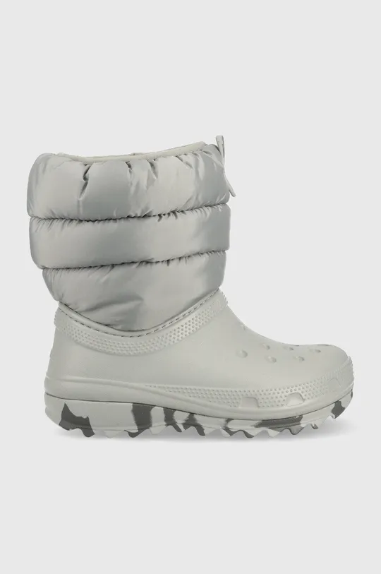 grigio Crocs stivali da neve bambini Ragazzi