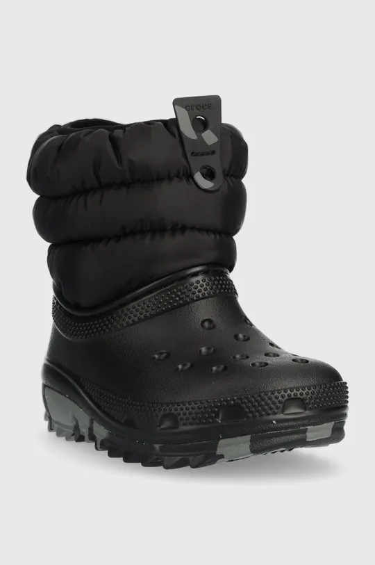 Dječje cipele za snijeg Crocs crna