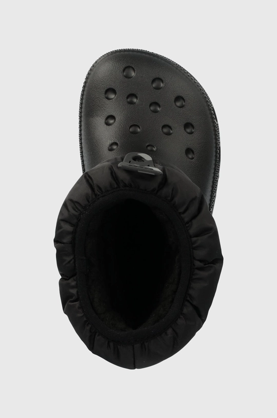 czarny Crocs śniegowce dziecięce