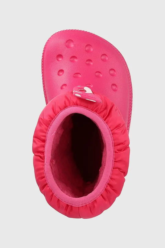 розовый Детские сапоги Crocs