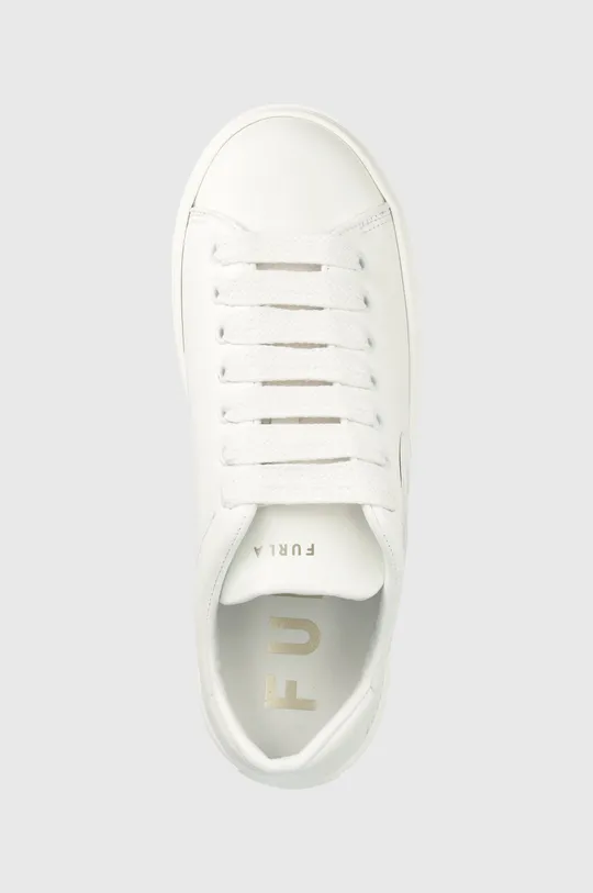λευκό Δερμάτινα αθλητικά παπούτσια Furla Joy Lace-up