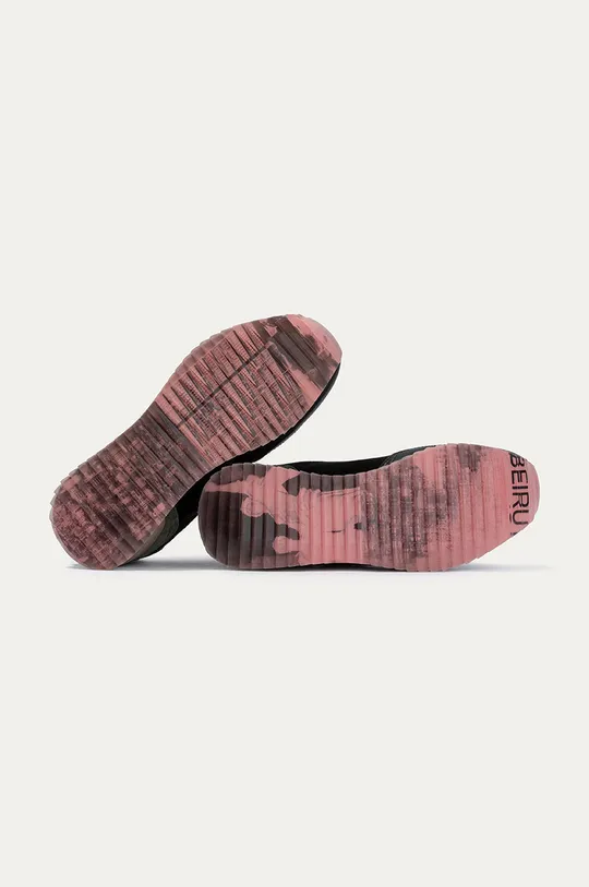 Hoff sneakersy Beirut Cholewka: Materiał tekstylny, Skóra naturalna, Podeszwa: Materiał syntetyczny, Wkładka: Materiał tekstylny