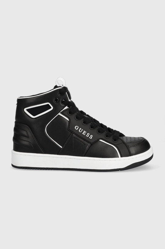 czarny Guess sneakersy Basqet Damski