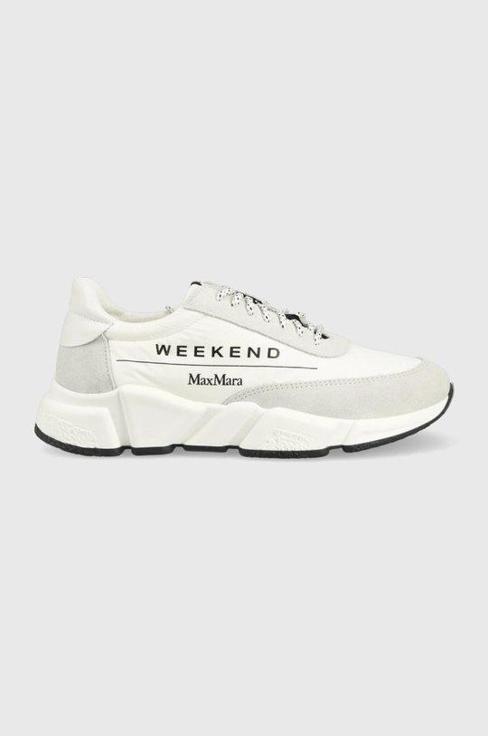 biały Weekend Max Mara sneakersy Damski