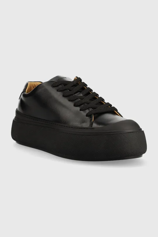 Δερμάτινα αθλητικά παπούτσια Tiger Of Sweden Stam μαύρο