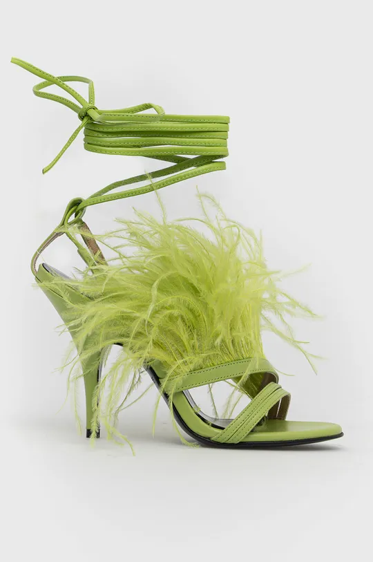 πράσινο Γόβες παπούτσια Patrizia Pepe Γυναικεία