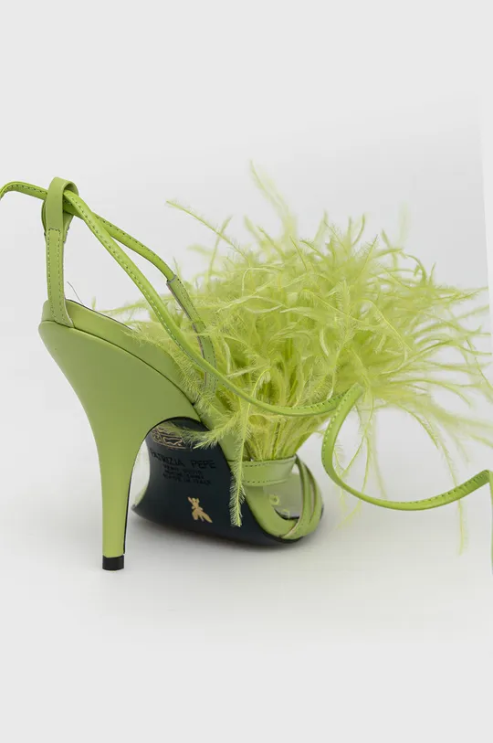 Γόβες παπούτσια Patrizia Pepe πράσινο