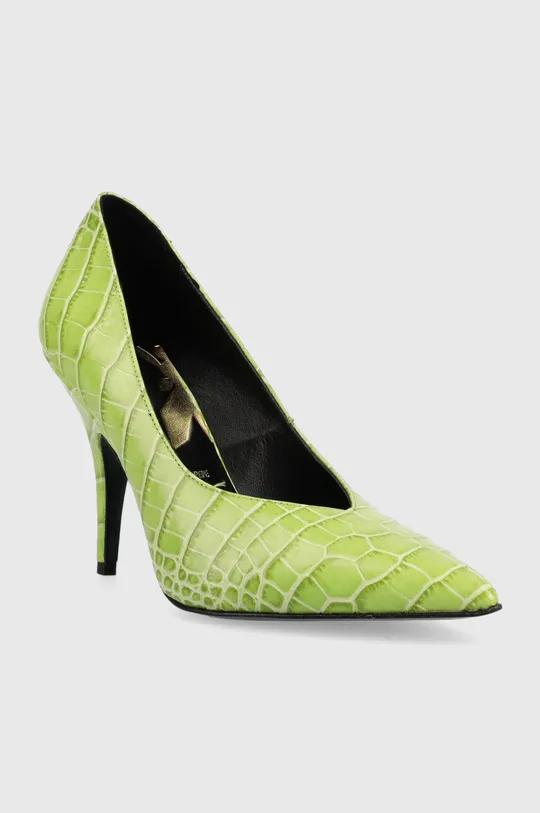Шкіряні туфлі Patrizia Pepe зелений