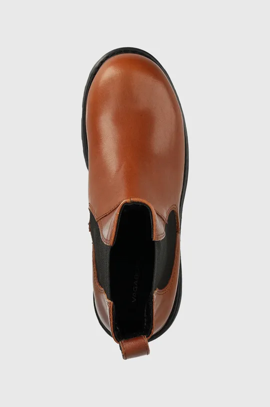 hnedá Kožené topánky chelsea Vagabond Shoemakers