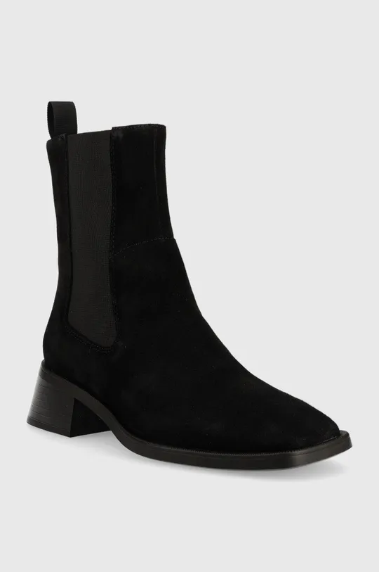 Semišové topánky chelsea Vagabond Shoemakers Blanca čierna