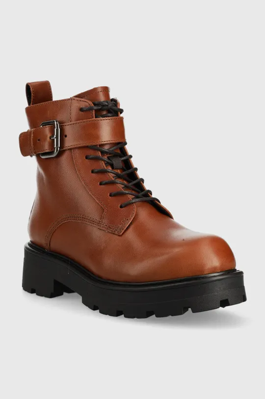 Kožené členkové topánky Vagabond Shoemakers Cosmo 2.0 hnedá