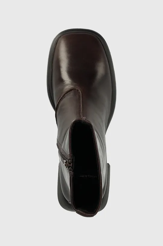 hnedá Kožené členkové topánky Vagabond Shoemakers
