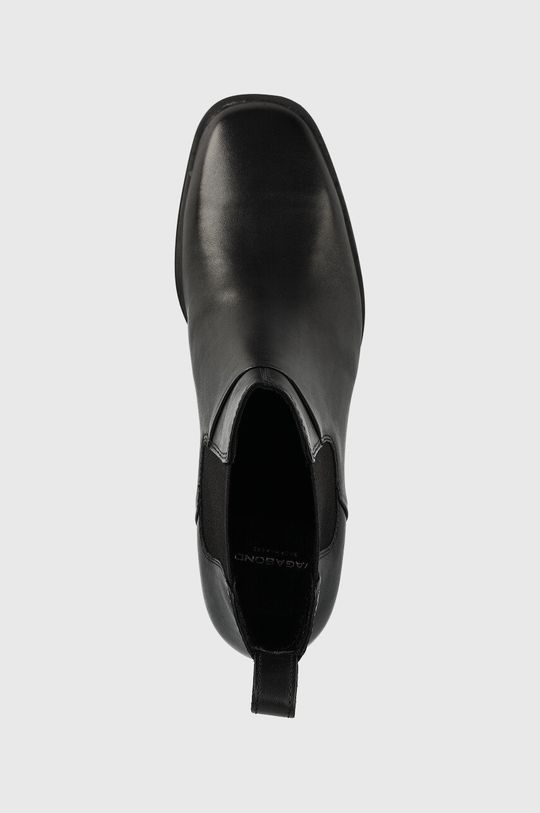 černá Kožené kotníkové boty Vagabond Stina