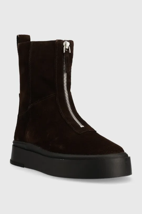 Замшевые ботинки Vagabond Shoemakers коричневый