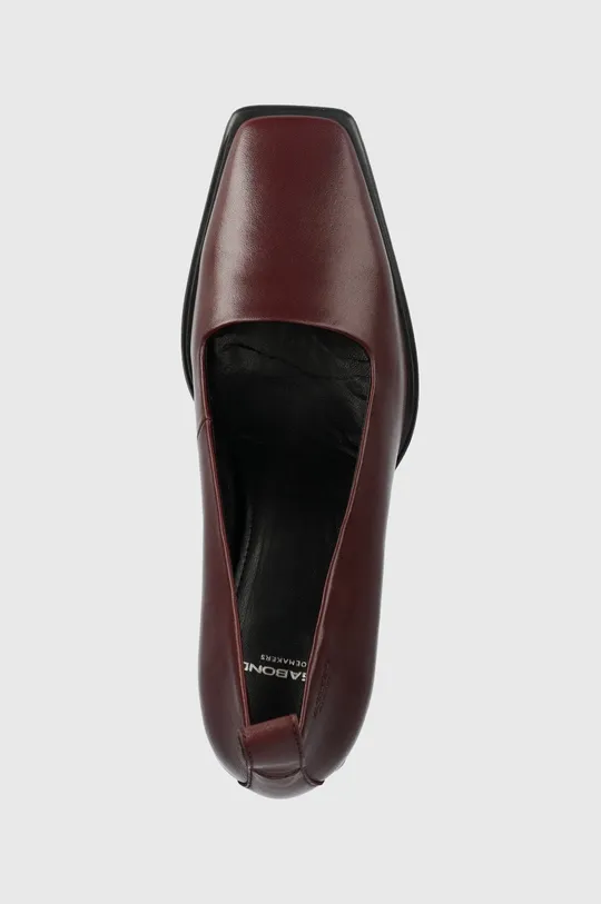 burgundia Vagabond Shoemakers bőr flip-flop Hedda