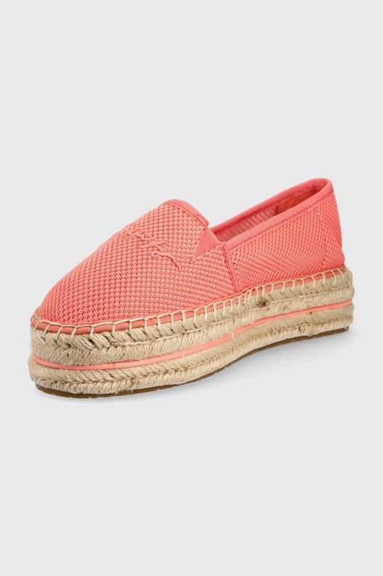 Espadrilky Tommy Hilfiger Th Textured Flatform  Zvršok: Textil Vnútro: Syntetická látka, Textil Podrážka: Syntetická látka