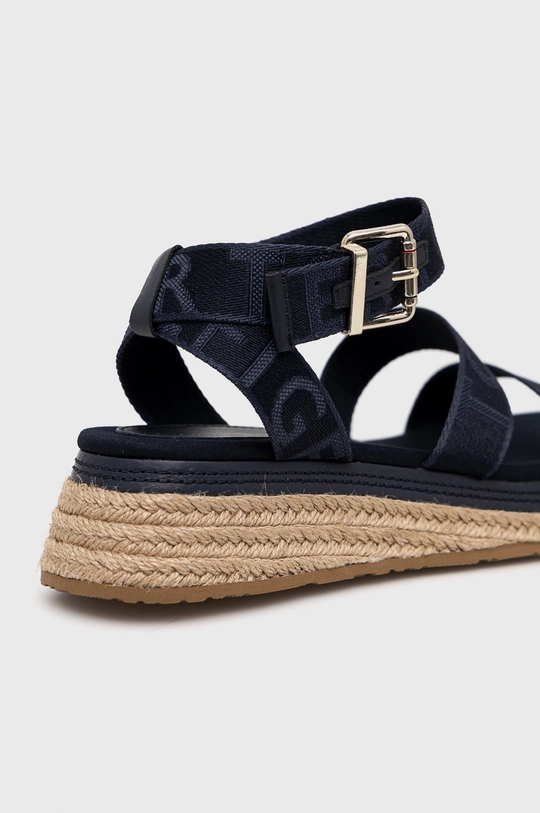 Sandale Tommy Hilfiger Tommy Webbing  Vanjski dio: Tekstilni materijal, Prirodna koža Unutrašnji dio: Tekstilni materijal, Prirodna koža Potplat: Sintetički materijal