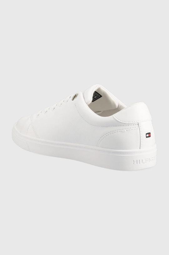 Kožne tenisice Tommy Hilfiger Th Hardware Logo Cupsole  Vanjski dio: Prirodna koža Unutrašnji dio: Tekstilni materijal Potplat: Sintetički materijal