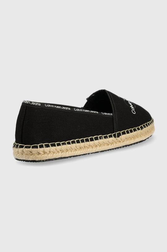 Calvin Klein Jeans espadryle Esparille Monogram YW0YW00660.BDS czarny