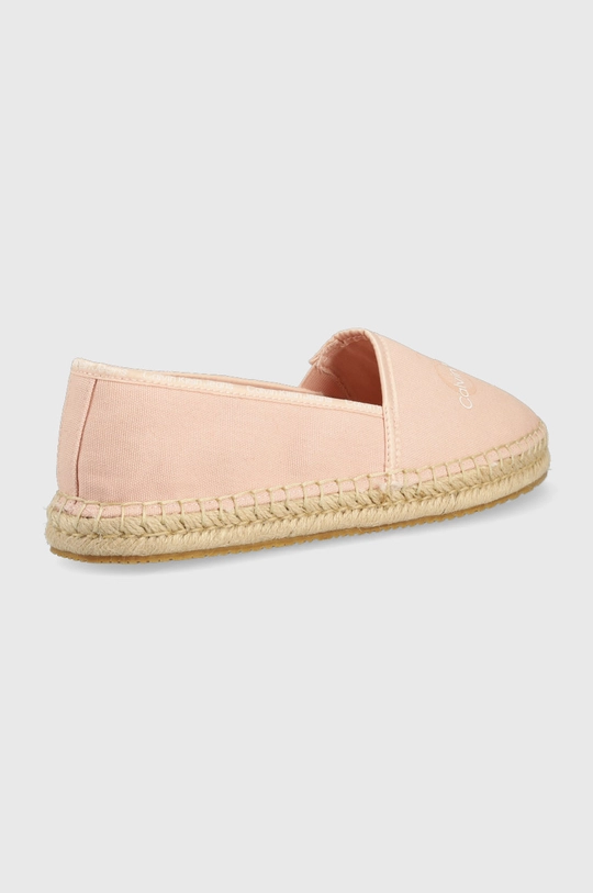 Espadrile Calvin Klein Jeans Esparille Monogram roza