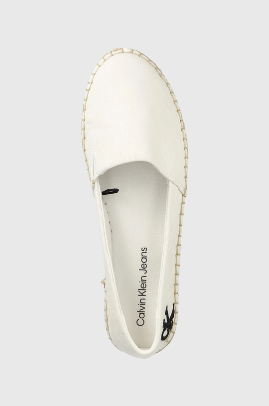 λευκό Εσπαντρίγιες Calvin Klein Jeans Flatform Espadrille