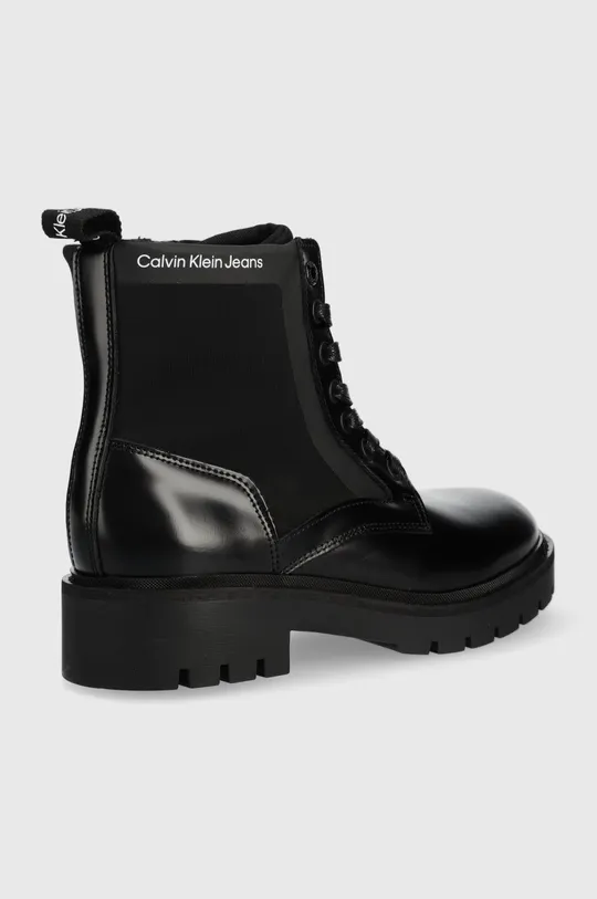 Nizki škornji Calvin Klein Jeans Military Boot črna