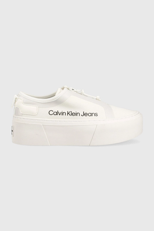 biały Calvin Klein Jeans tenisówki Damski