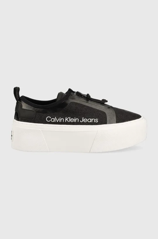 μαύρο Πάνινα παπούτσια Calvin Klein Jeans Γυναικεία
