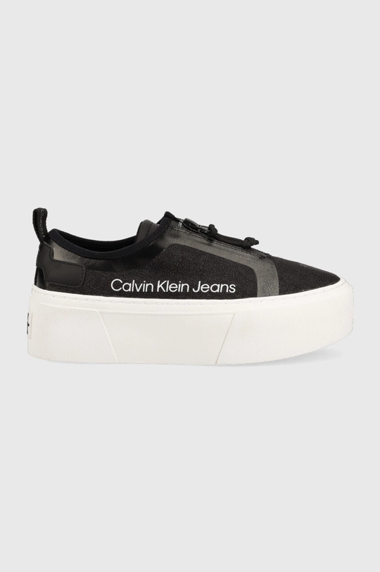 czarny Calvin Klein Jeans tenisówki Damski