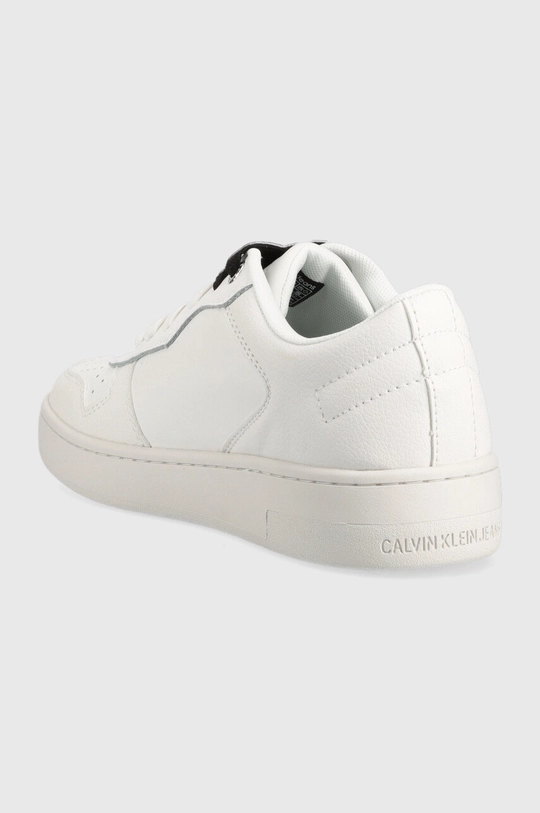 Calvin Klein Jeans sneakersy Cupsole Laceup Basket Low YW0YW00692.0K4 Cholewka: Materiał syntetyczny, Skóra naturalna, Wnętrze: Materiał tekstylny, Podeszwa: Materiał syntetyczny