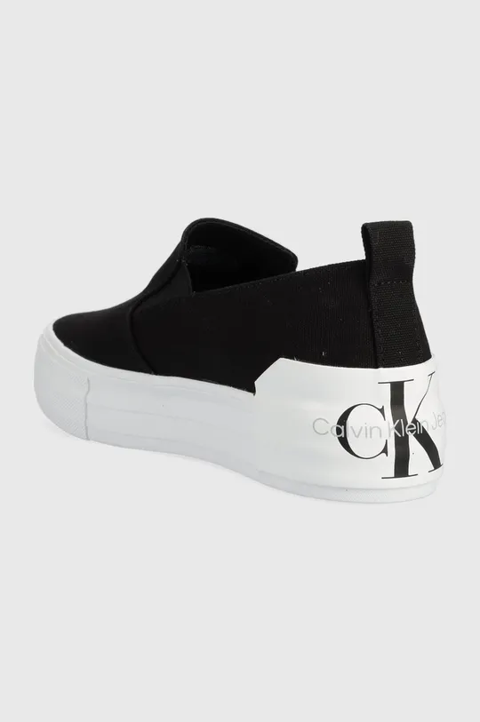 Πάνινα παπούτσια Calvin Klein Jeans Vulcanized Flatform Bold Slipon  Πάνω μέρος: Υφαντικό υλικό Εσωτερικό: Υφαντικό υλικό Σόλα: Συνθετικό ύφασμα