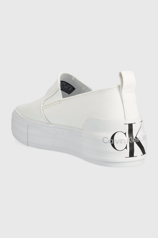 Tenisky Calvin Klein Jeans Vulcanized Flatform Bold Slipon  Zvršok: Textil Vnútro: Textil Podrážka: Syntetická látka