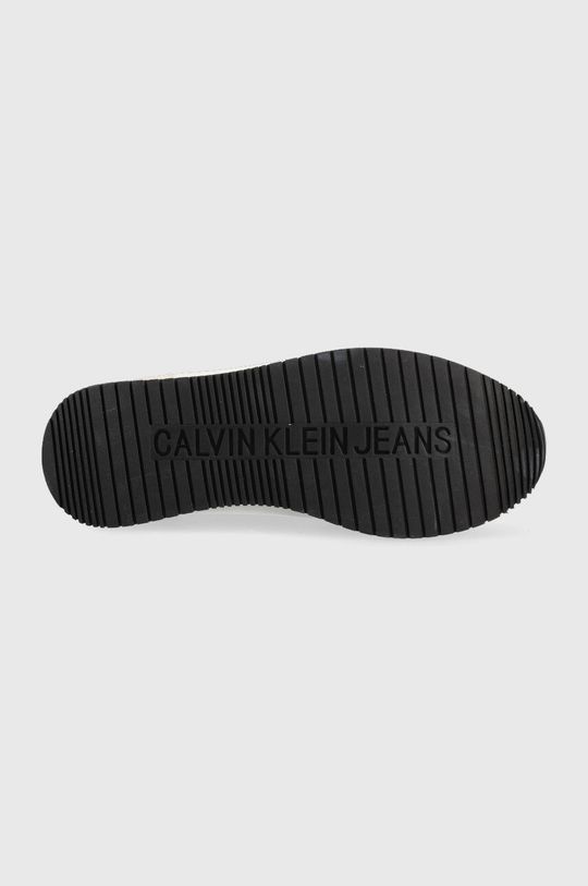 Sneakers boty Calvin Klein Jeans Runner Sock Laceup Dámský