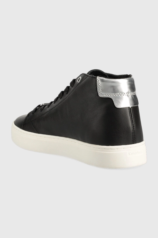 Kožené tenisky Calvin Klein Cupsole Unlined High Top  Zvršok: Prírodná koža Vnútro: Syntetická látka, Prírodná koža Podrážka: Syntetická látka