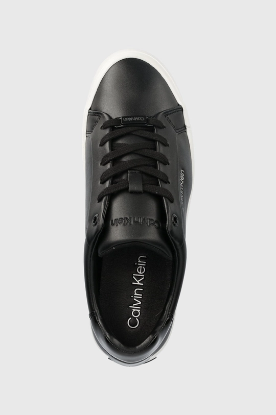 чорний Шкіряні кросівки Calvin Klein Vulc Lace Up