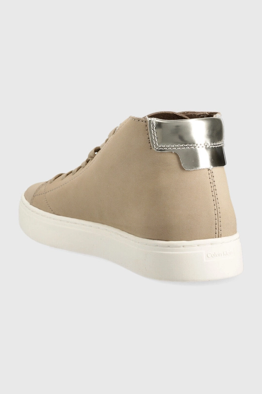 Tenisice od brušene kože Calvin Klein Cupsole Unlined High Top  Vanjski dio: Brušena koža Unutrašnji dio: Sintetički materijal, Prirodna koža Potplat: Sintetički materijal