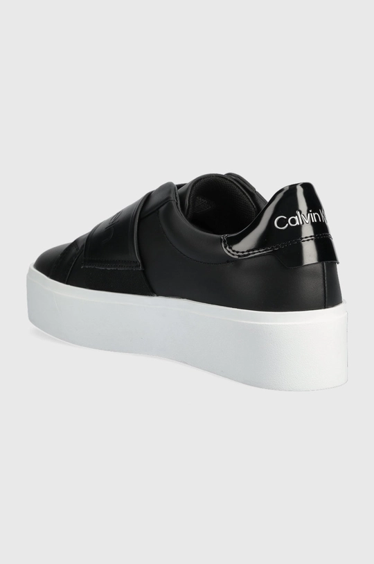 Кроссовки Calvin Klein Flatform Slip On  Голенище: Синтетический материал, Натуральная кожа Внутренняя часть: Текстильный материал, Натуральная кожа Подошва: Синтетический материал