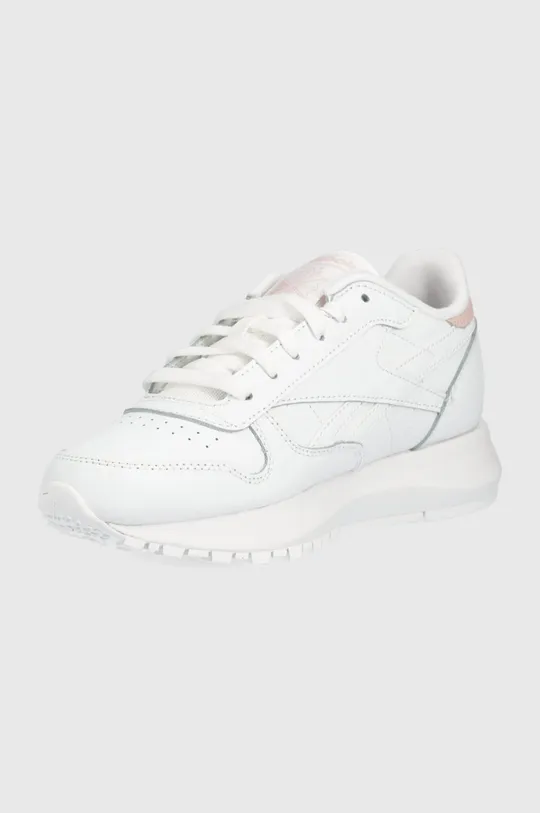 Reebok Classic sneakers  Uppers: Synthetic material, coated leather Inside: Textile material Outsole: Synthetic material